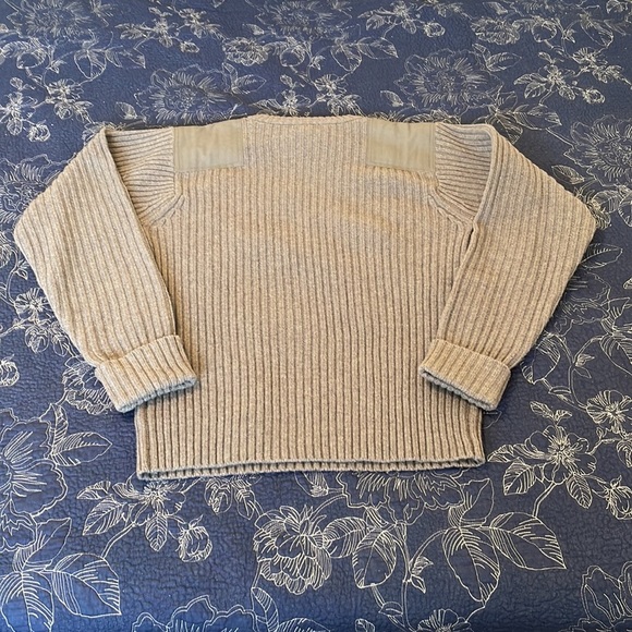 Ll Bean Vintage Sweater Grey Size Medium - Picture 5 of 7